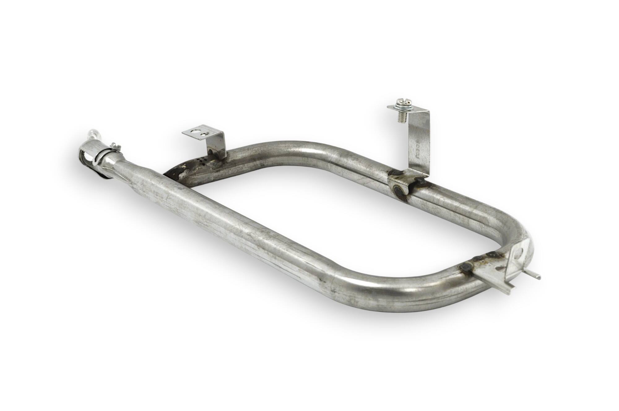 Alt View 7. Music City Metals - Music City Metals - MCM1R182R118 burner, pipe, ss, 13.375 x 5.6875; Unifl pipe burners, curved.