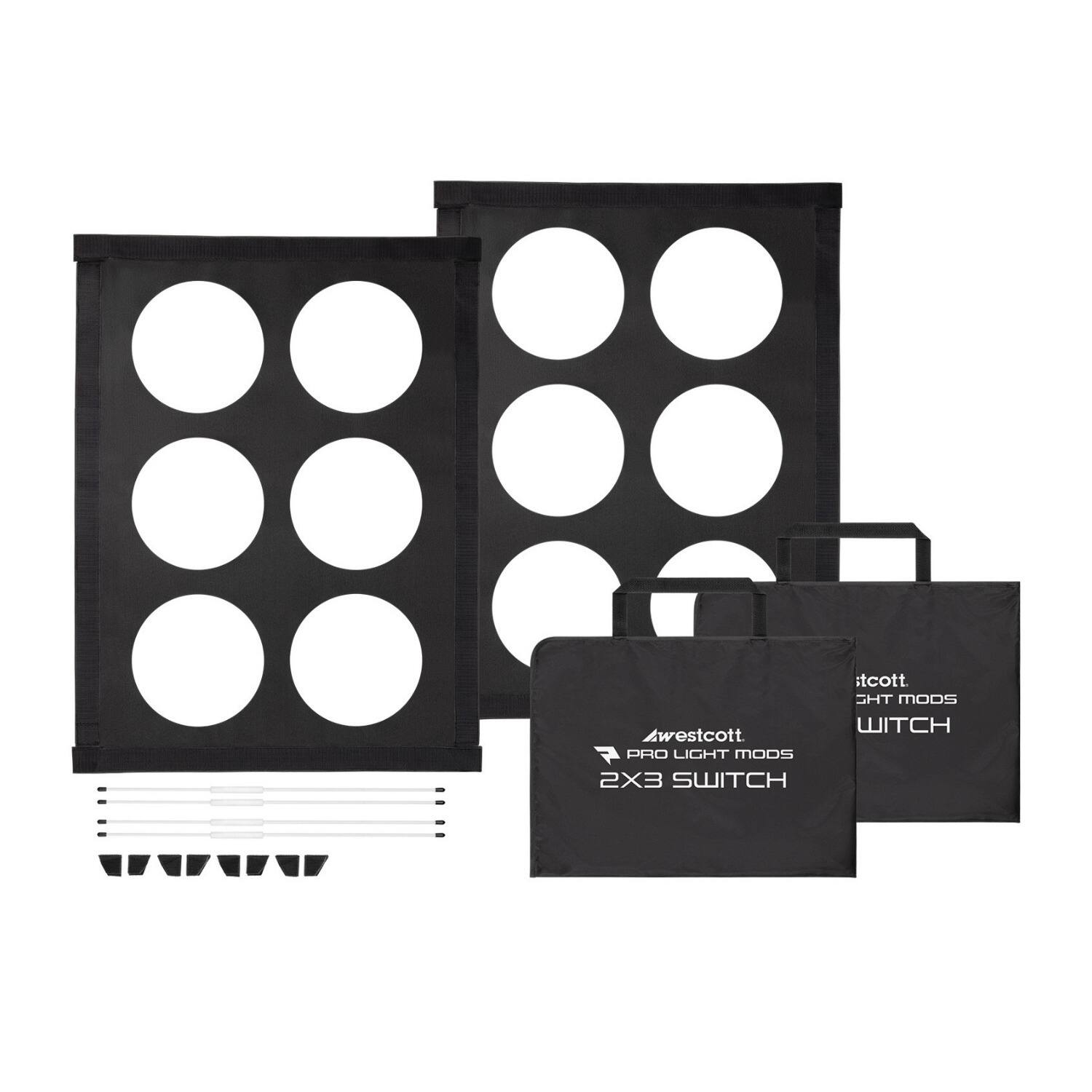 Westcott PRO LIGHT MODS  
2X3 SWITCH  
WITCH