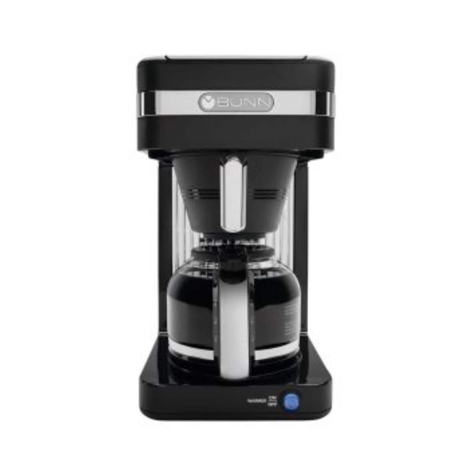 BUNN - 10 cups Black/Silver Coffee Maker - Black | Silver