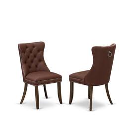 East West Furniture - Parson Dining Chairs - Gray
