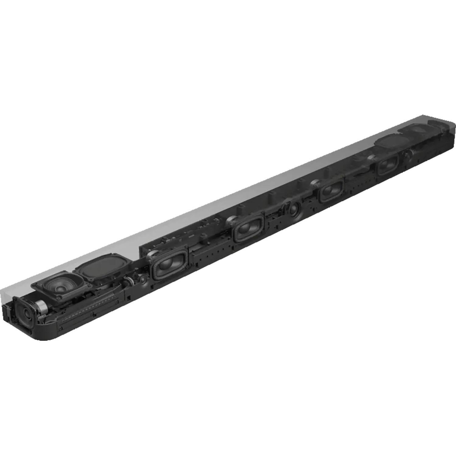 Alt View 6. Sony - HT-A9000 BRAVIA Theater Bar 9 with 13 speakers + 2 Year Extended Warranty Bundle.