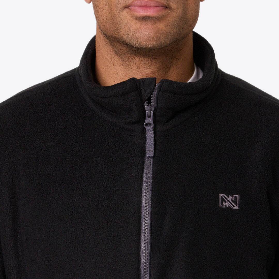 Alt View 4. Mobile Warming - Men's Trek 2.0 Heated Fleece Jacket - Black.