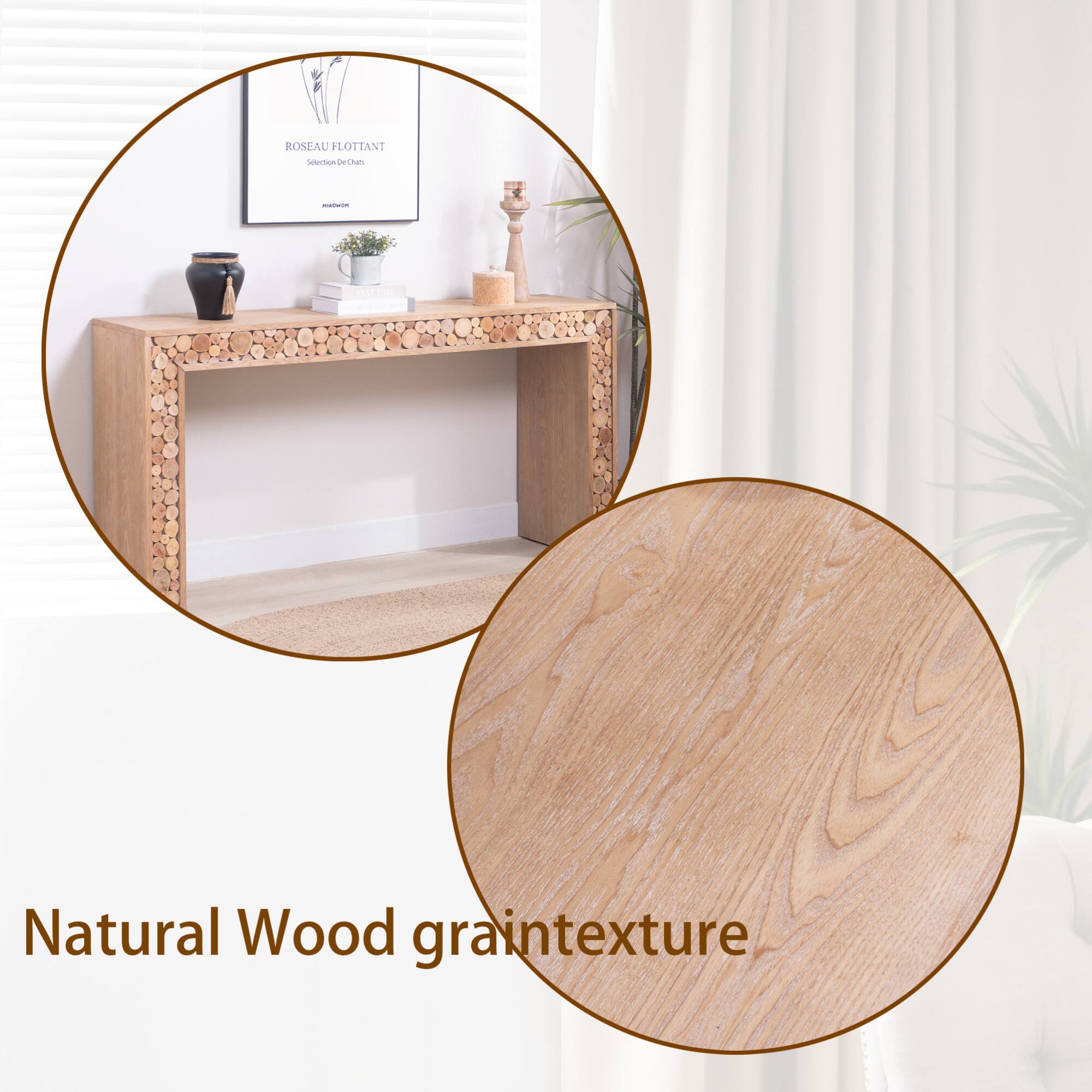 ROSEAU FLOTTANT  
Selection De Chêne  

Natural Wood grain texture