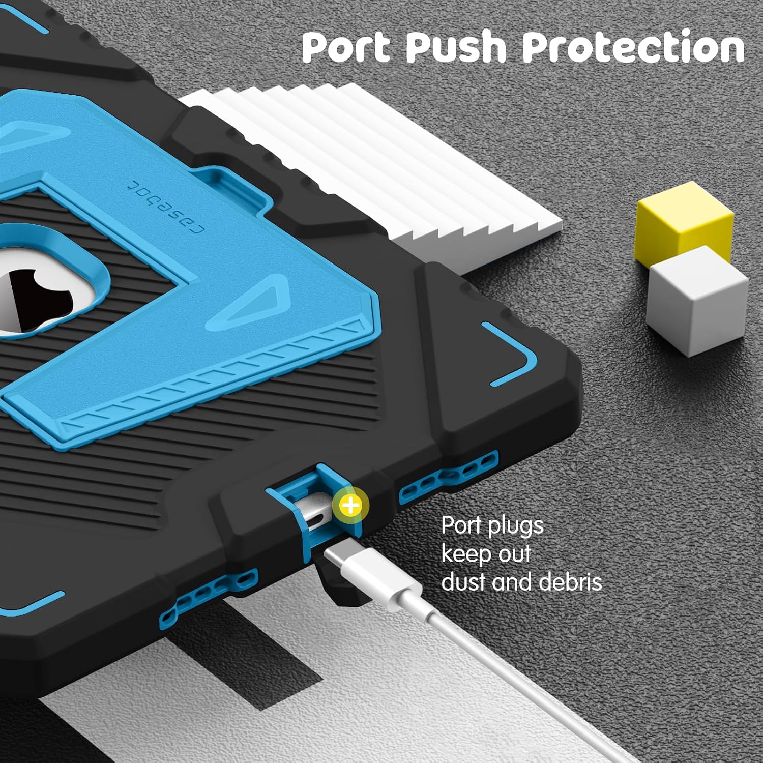 Port Push Protection

Port plugs keep out dust and debris