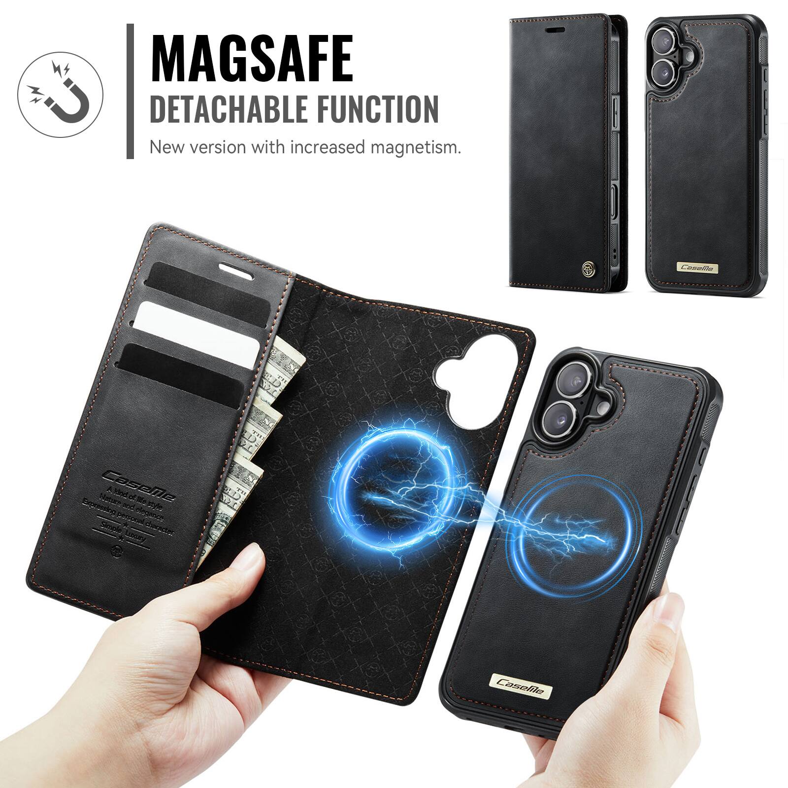 MAGSAFE DETACHABLE FUNCTION  
New version with increased magnetism.