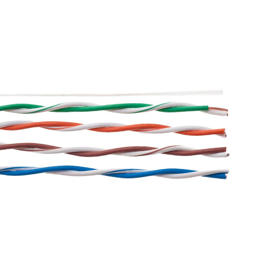 Alt View 1. Cables Direct Online - Cat5e FTP Ethernet Cable 1000ft Pull Box Solid 24AWG Shielded Bulk CCA Network Wire Blue - Blue.