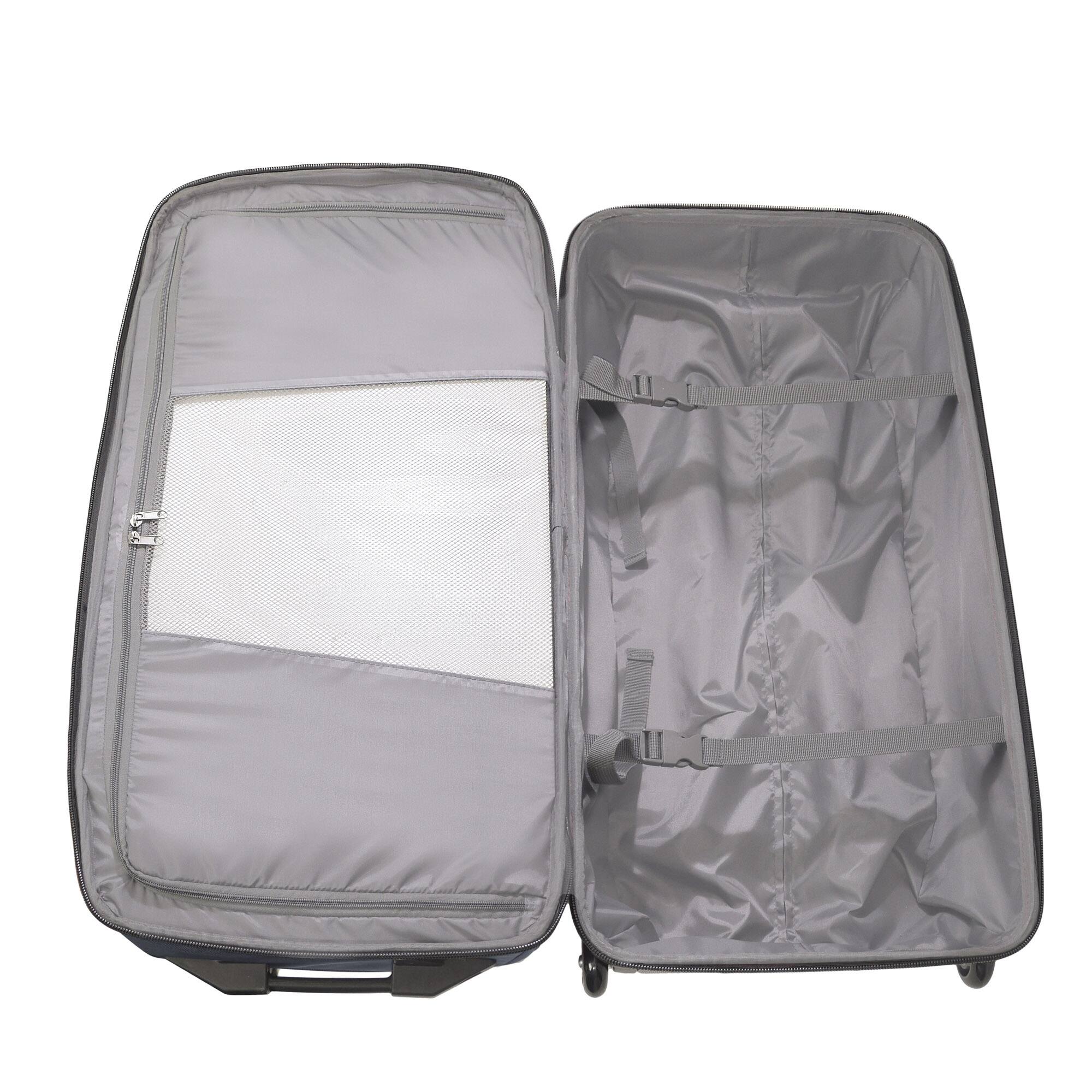 Alt View 2. Ful - Workhorse 30" Split Level Rolling Duffle Bag - NAVY.