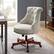 Alt View 14. Linon Home Décor - Contemporary Powder-Coated Steel Cafe/Kitchen/Home Office Chair - Natural.