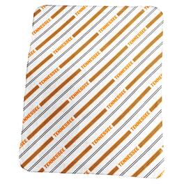 Logo Brands - Tennessee Volunteers 50" x 60" Classic Vertical Stripe Fleece Throw Blanket - Multicolor