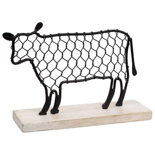 BreeBe - Chicken Wire Cow - Black