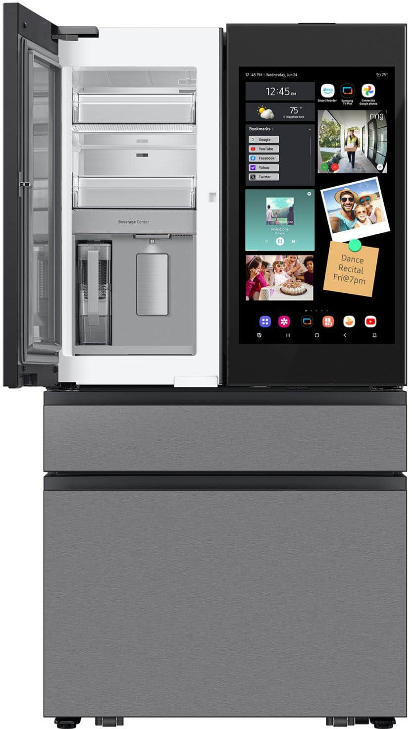 12:45 PM, 5 PM, Wednesday, June 24, 75°F. 12:45 PM, PH 75. Rdlyefend, Aul, Alexa, Soan, Re, Sempg, Pus, Townect, p ring, Bookmarks, Google, YouTube, Facebook, Yahoo, Twitter, Beverage Center, Frendzona, IOOLDA, H, H, Dance Recital, Fri@7pm, E.