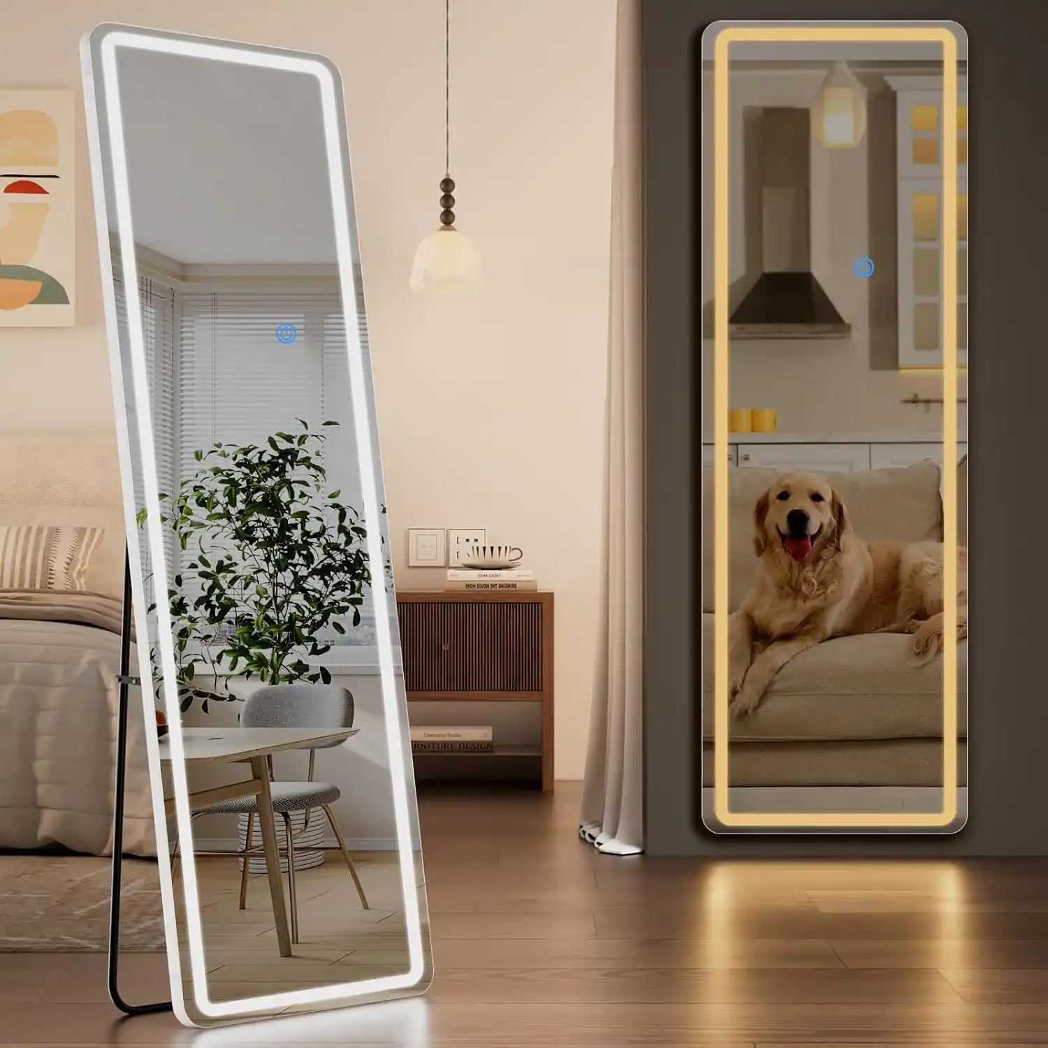 Standing Mirror-rectangular-60"L x 16"W