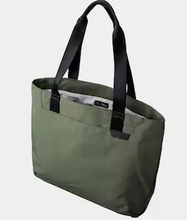 ALPAKA - Elements Tote 20L Laptop Tote Bag with Padded 16" Sleeve,Open Top with Magnetic Closure - Green Axoflux 210D