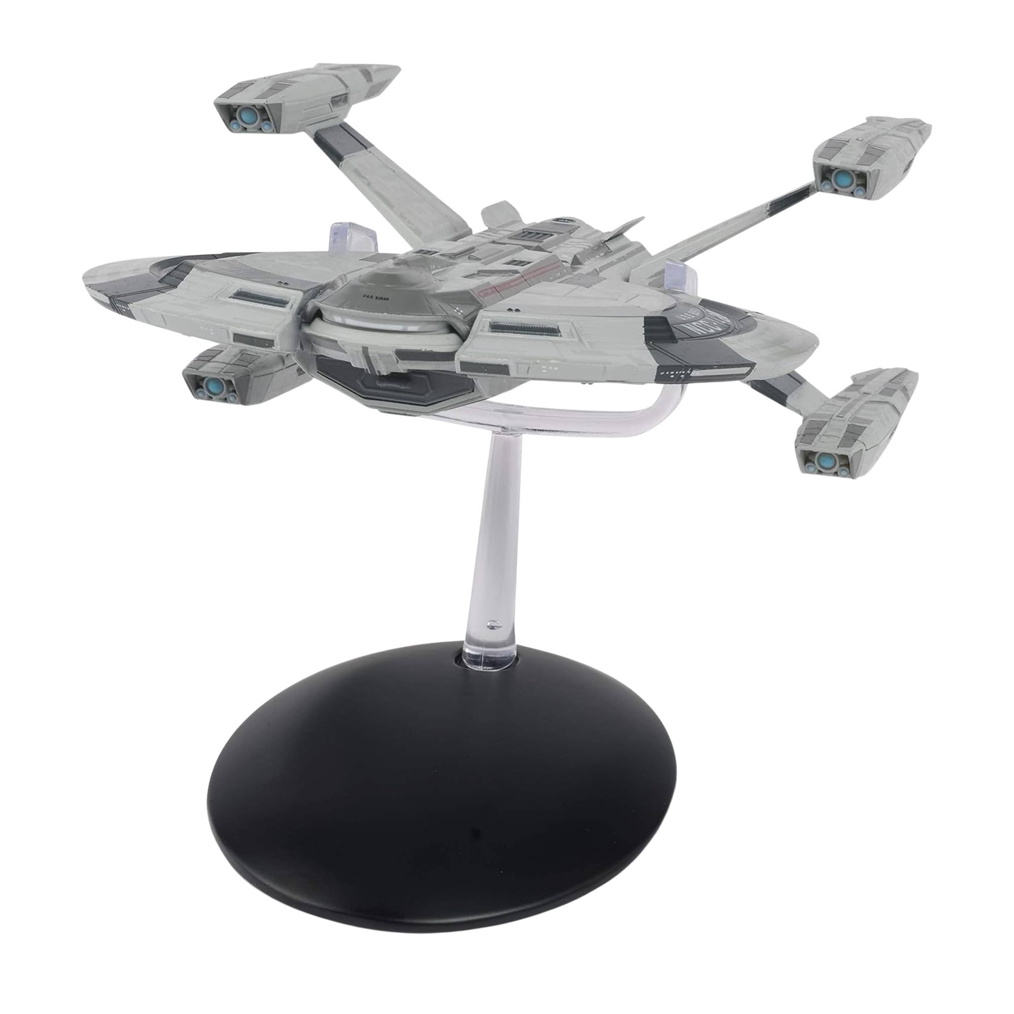 Alt View 3. Eaglemoss - Eaglemoss Star Trek Discovery Starship Replica | USS Buran - Grey.