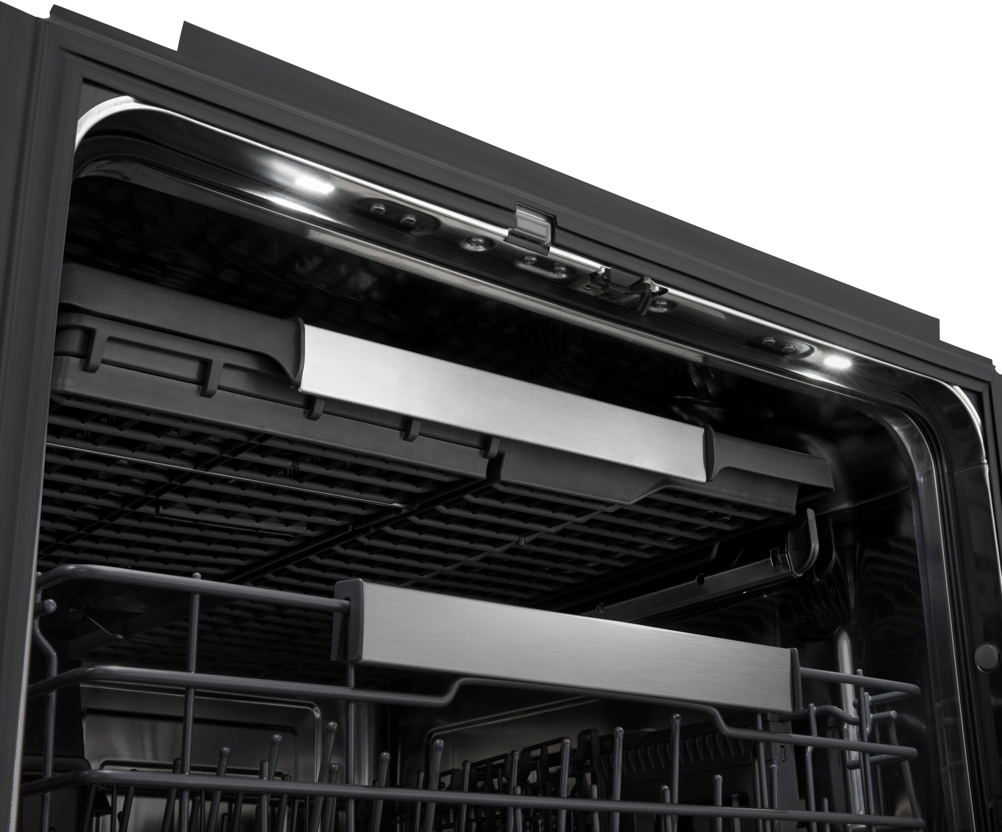 Alt View 21. LG - FlushFit 24" Top Control Smart Built-In Stainless Steel Tub Dishwasher with 3rd Rack, 1 Hour Wash & Dry Cycle and 42dBA - Stainless Steel.