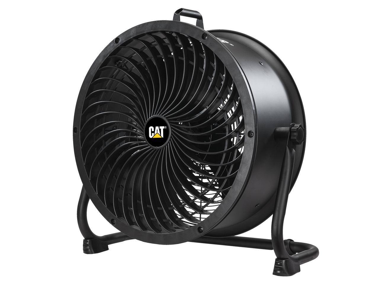 Alt View 5. Caterpillar - Caterpillar CF-HVD-18AC-BK 18" High-Velocity Drum Fan - 3,400 CFM - 4-Speed - 360° Adjustable (Black, 2-in-1).