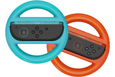 NEXT Universal Joy Con 2 and Joy Con Racing Wheel 2 Pack for Mario NEXT Universal Joy Con 2 and Joy Con Racing Wheel 2 Pack for Mario