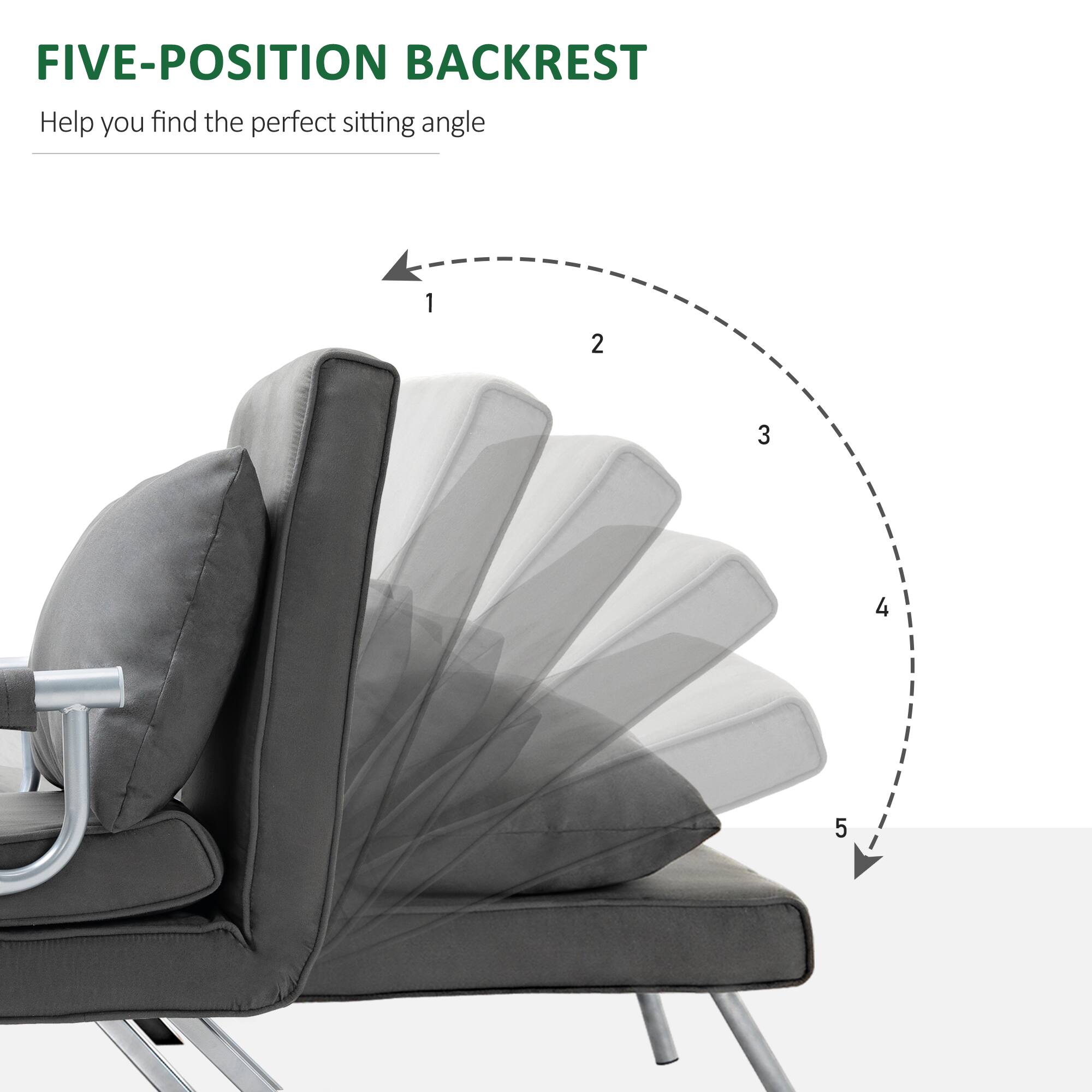 FIVE-POSITION BACKREST
Help you find the perfect sitting angle
1 2 3 4 5