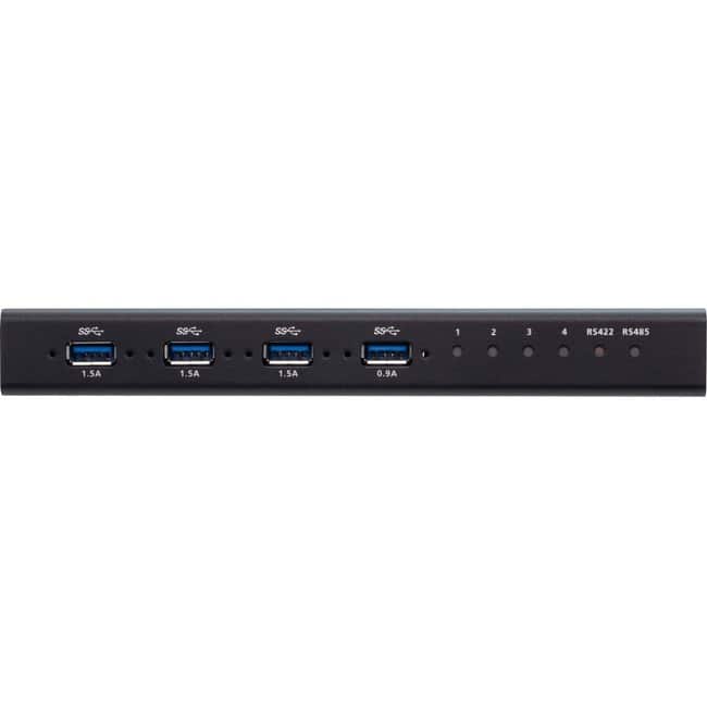 Aten Technology - ATEN 4 x 4 USB 3.1 Gen 1 Industrial Hub Switch - USB 3.2 Gen 1 - 4 USB Port(s) - 4 Thunderbolt Port(s) - 4 USB 3.1 - Unknown