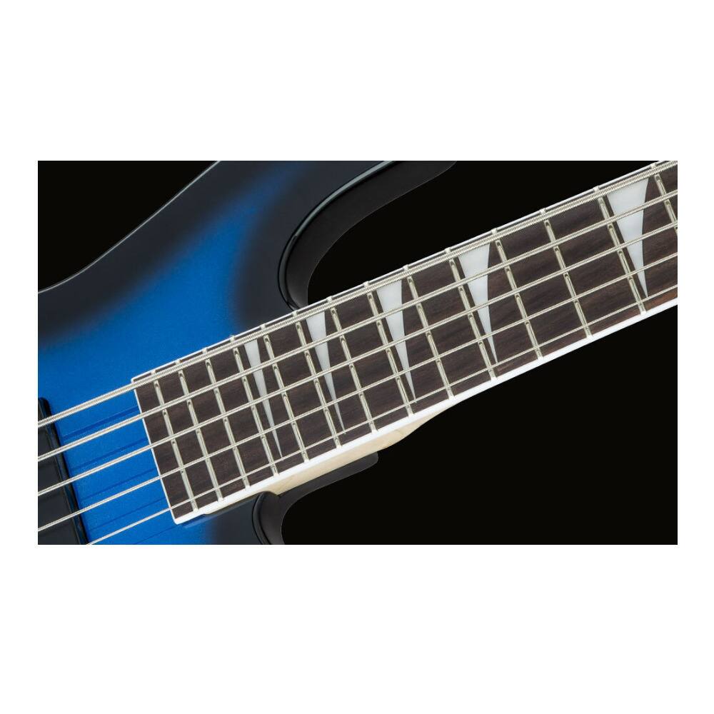 Back. Jackson - Jackson JS Series Concert 5-String Electric Guitar (Blue) with Bag and Strings.
