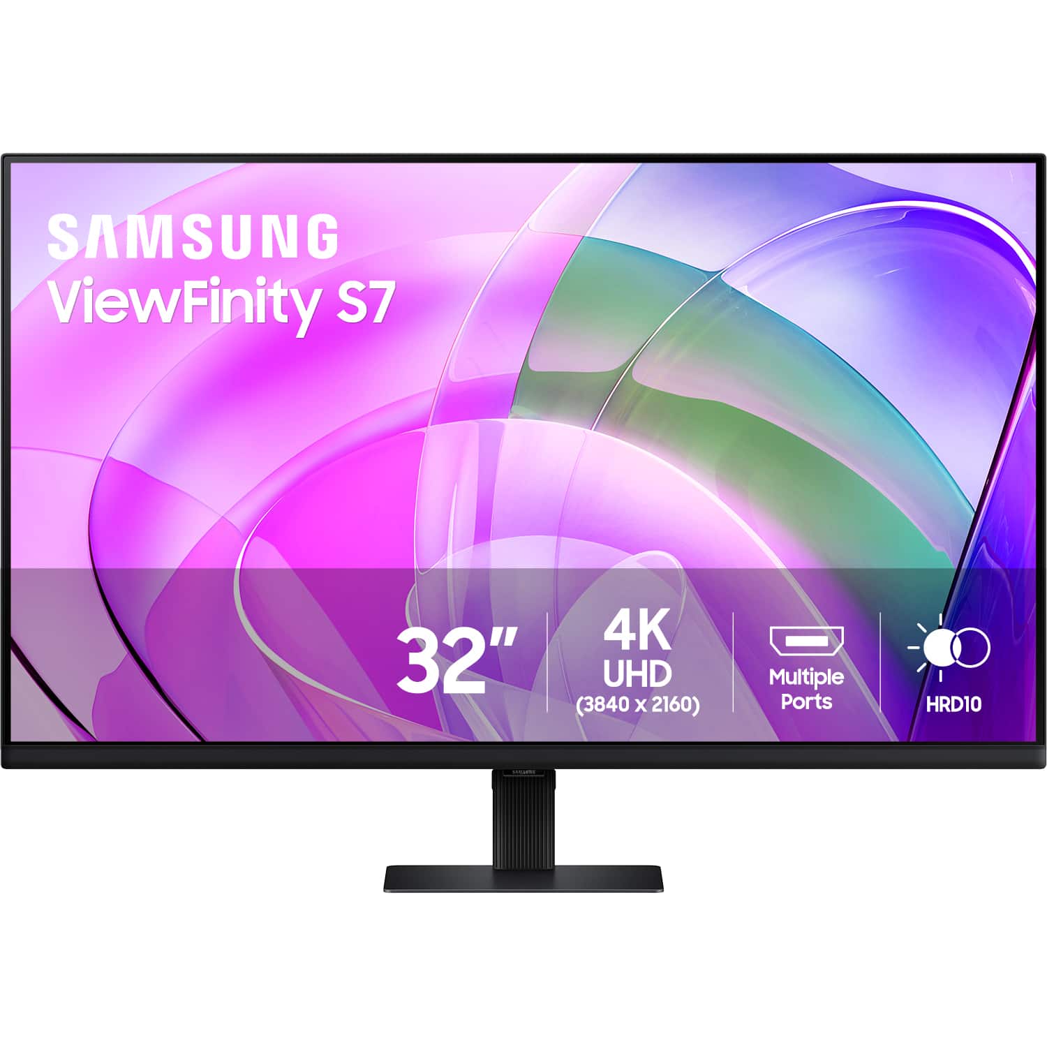 SAMSUNG ViewFinity S7
32" 4K UHD (3840 x 2160)
Multiple Ports
HDR10
