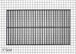 Music City Metals - MCM505580115 grid, porc stl wire, 14.71875 x 26.625;