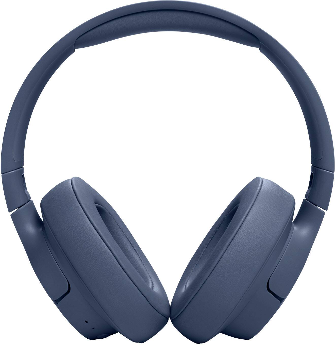 Angle. JBL - Tune 720BT Over-Ear Bluetooth Headpones - 2024 - Blue.