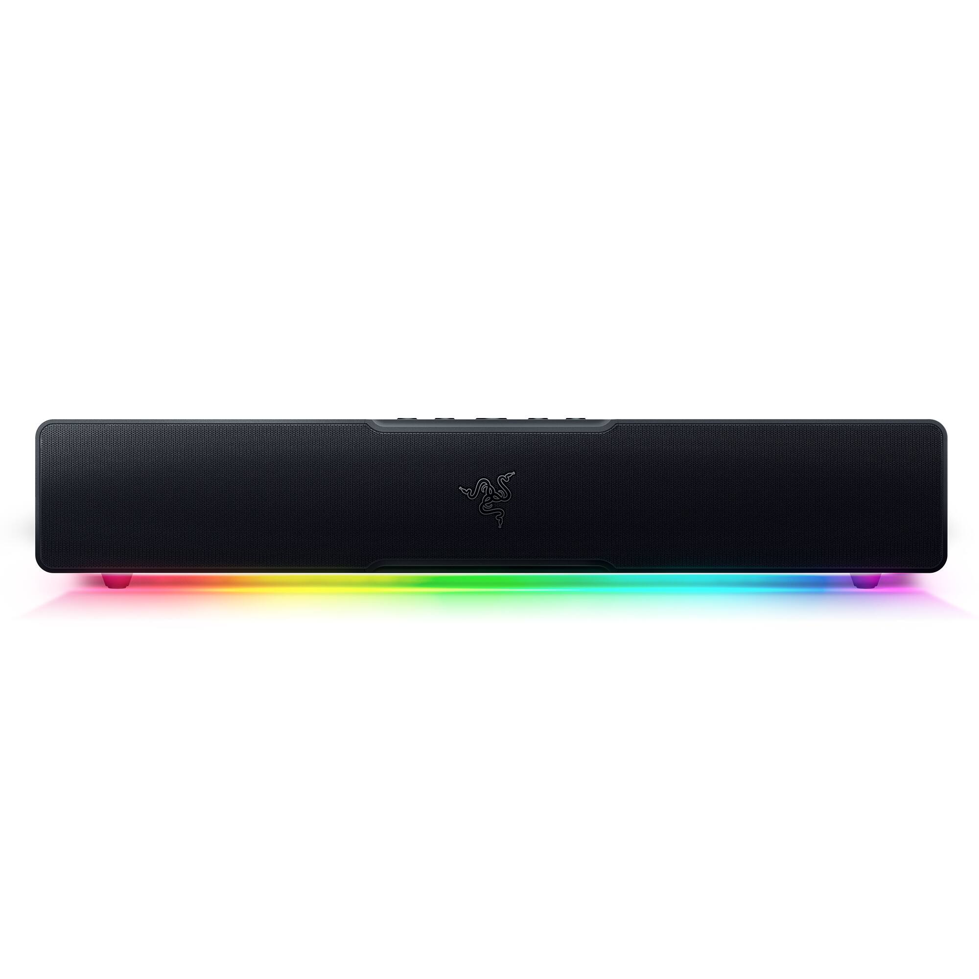 Alt View 16. Razer - Leviathan V2 X 2.0 Bluetooth Gaming Speaker with RGB Lighting (1-Piece) - Black.