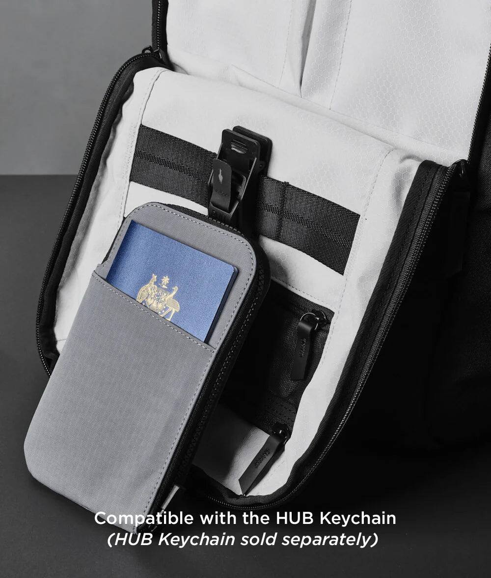 Compatible with the HUB Keychain (HUB Keychain sold separately)