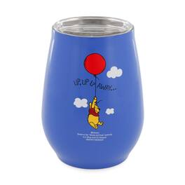Disney - Winnie the Pooh "Up, Up And Away" 10-Ounce Stainless Steel Tumbler - Blue