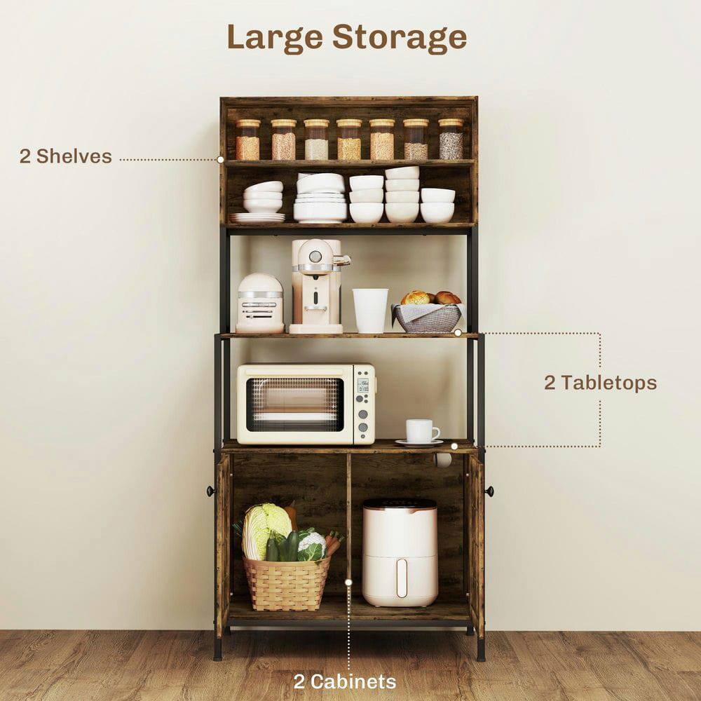 Large Storage

- 2 Shelves
- 2 Tabletops
- 2 Cabinets