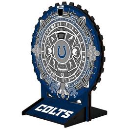 Fan Creations - Indianapolis Colts Aztec Circle Desk Calendar - Multicolor