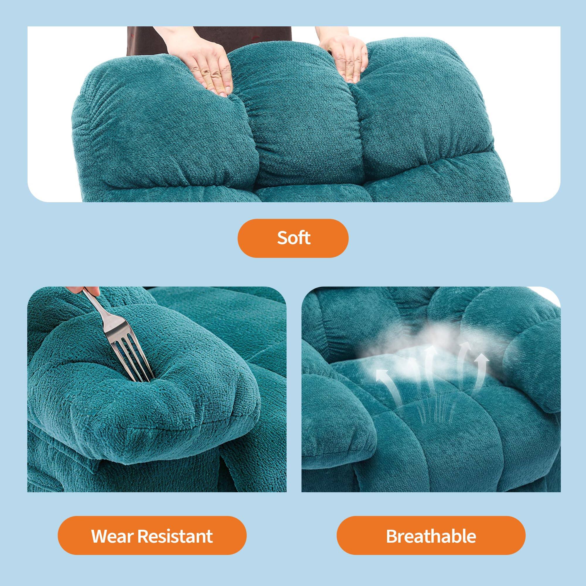 - Soft
- Wear Resistant
- Breathable