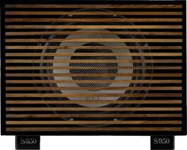 REL - S850 Premium Grille Black - Wood