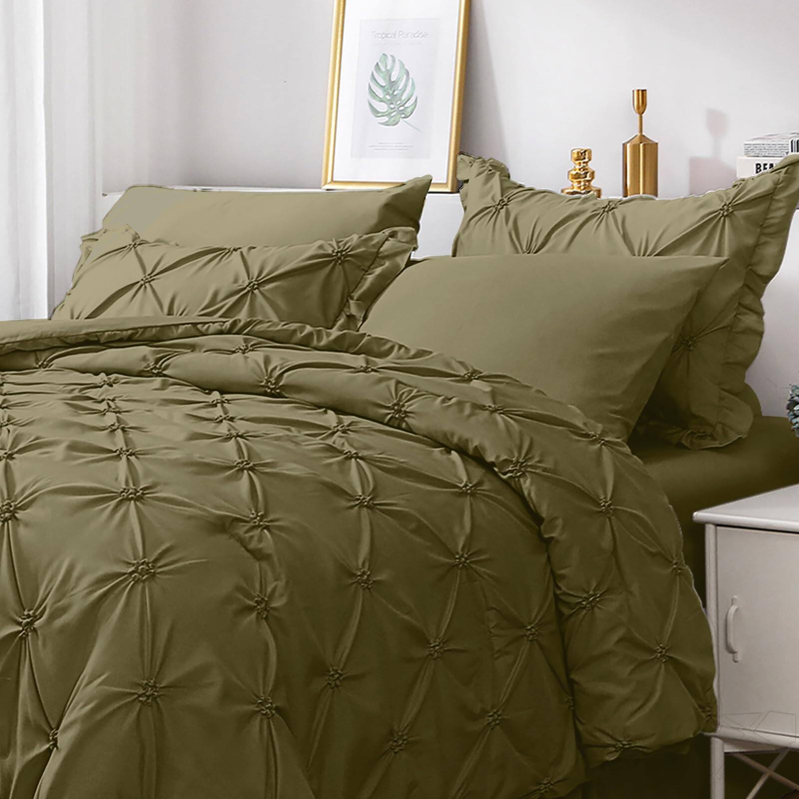 Olive Green Cal King(104"x96")