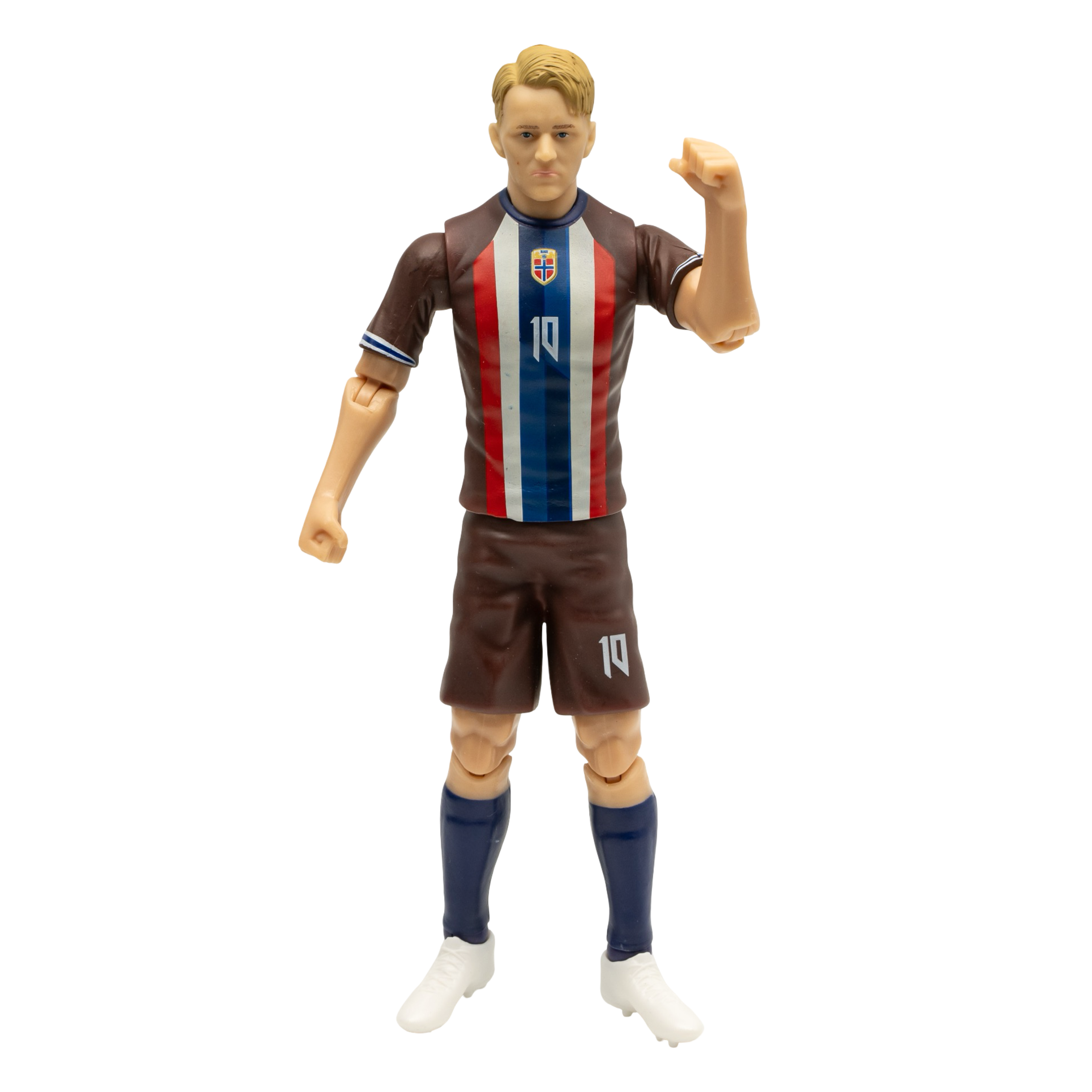 Alt View 3. Banbo Toys - Banbo Toys SOCKERS Norway National Martin Ødegaard 8" Collectible Soccer Action Figure.