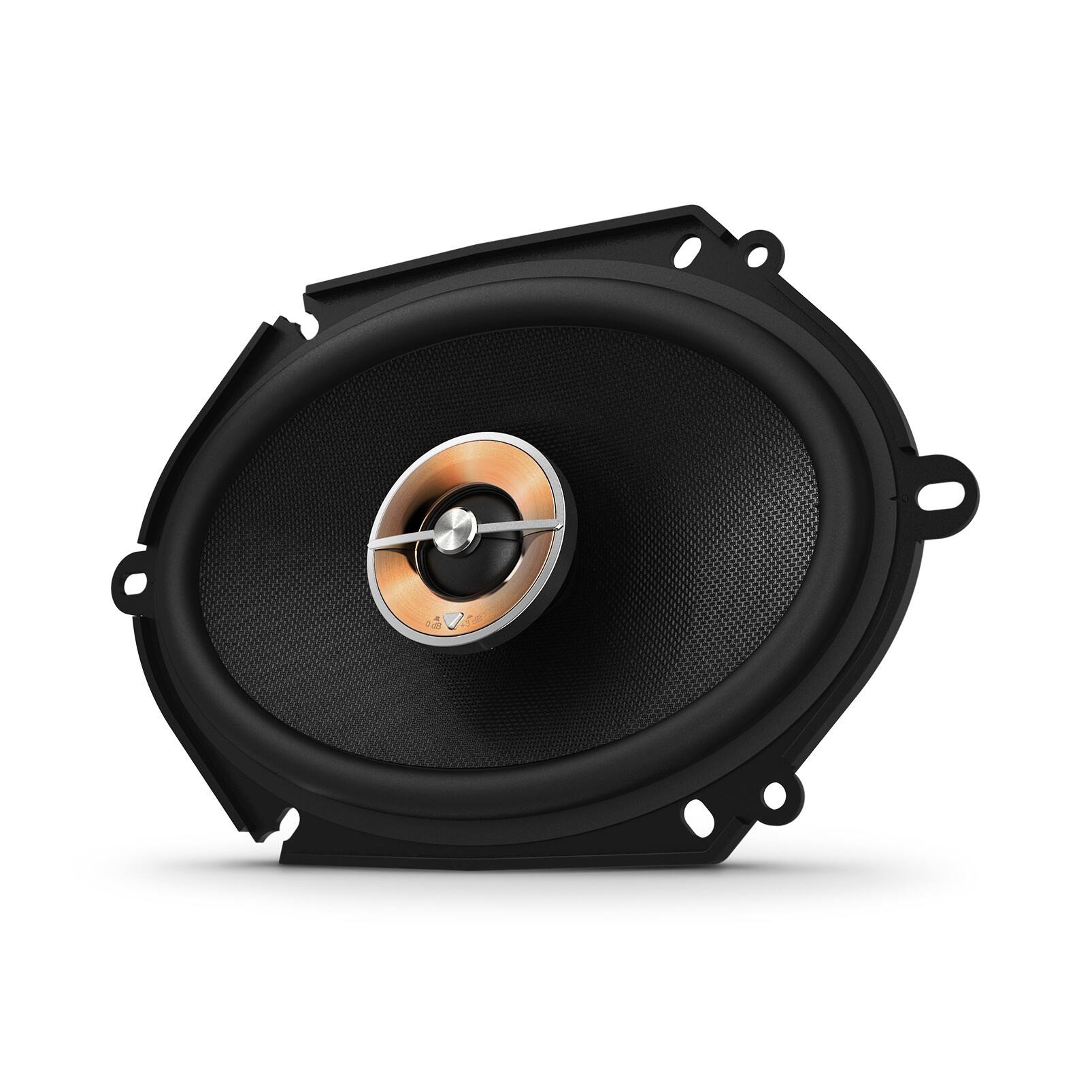Alt View 4. Infinity - Infinity KAPPA-86CFX KAPPA 6x8 Inch Two-Way Car Audio Multielement Speakers - Black/Gray.