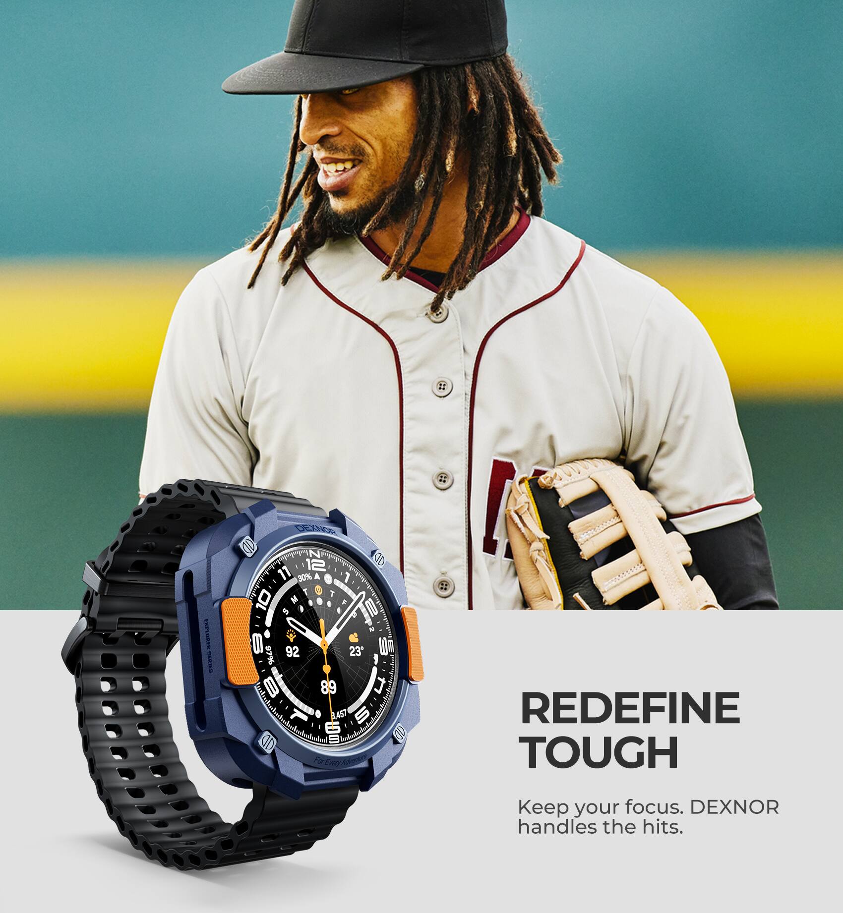 REDEFINE TOUGH  
Keep your focus. DEXNOR handles the hits.