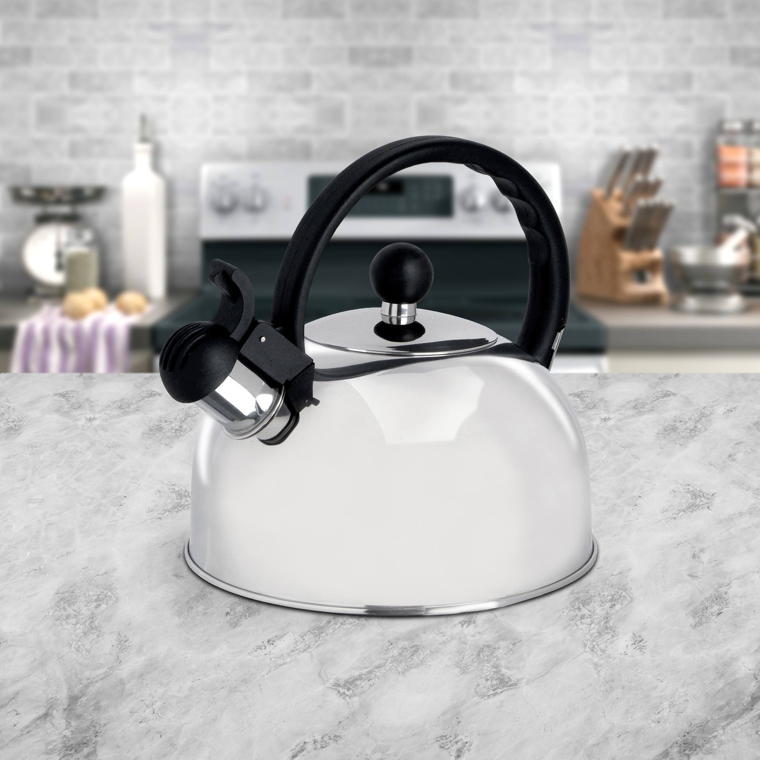 Alt View 4. Gibson - Gibson Springberry 2.25 Qt. Stainless Steel Kettle - Silver.