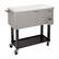 Alt View 17. Cuisinart - 80 Qt. Outdoor Cooler Cart - Silver.