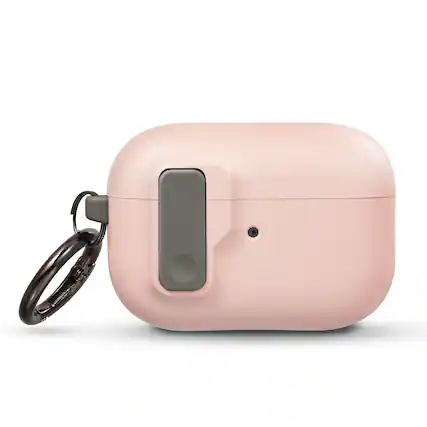Front. Vena - For Apple Airpods Pro 2 Case Cover with Magsafe, Dual Layer Airpods Pro 2 Case 2nd Generation Auto Open Lock Pink - Pink.