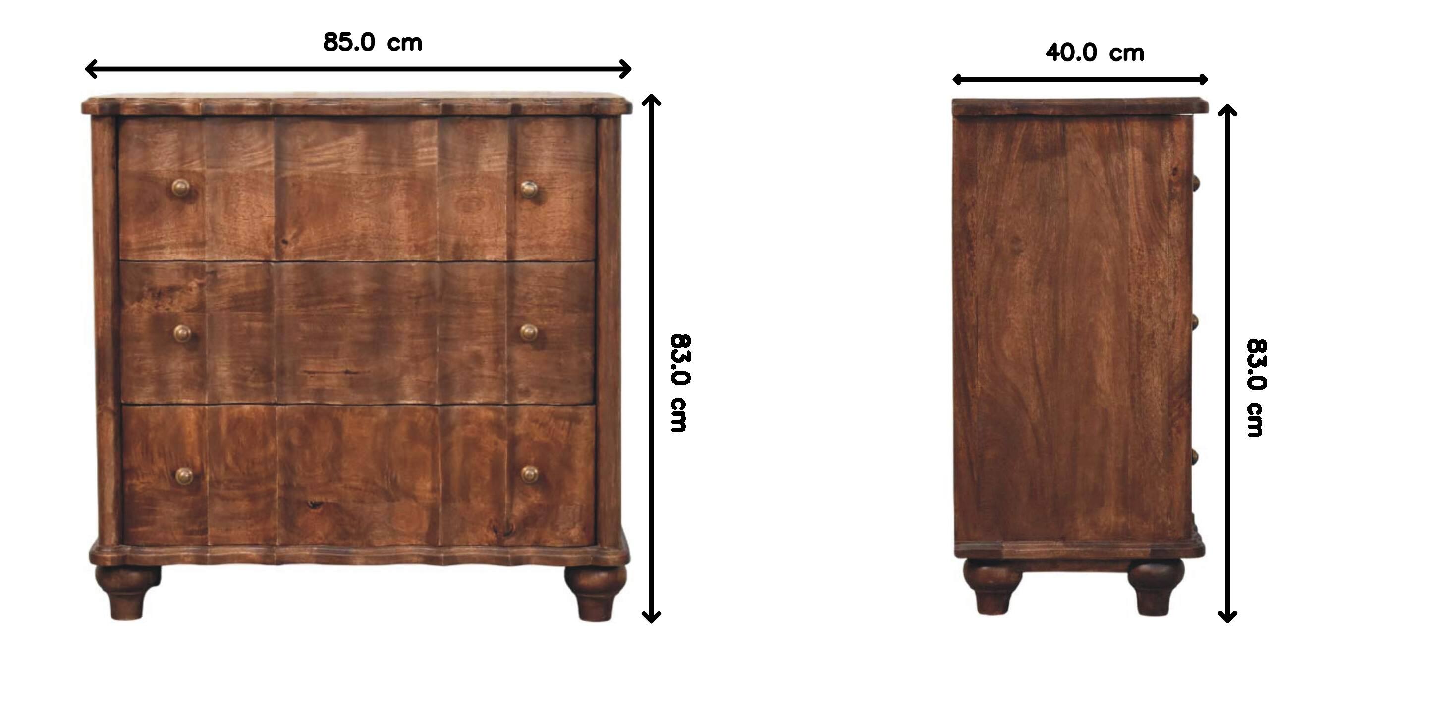 85.0 cm  
40.0 cm  
83.0 cm  
83.0 cm