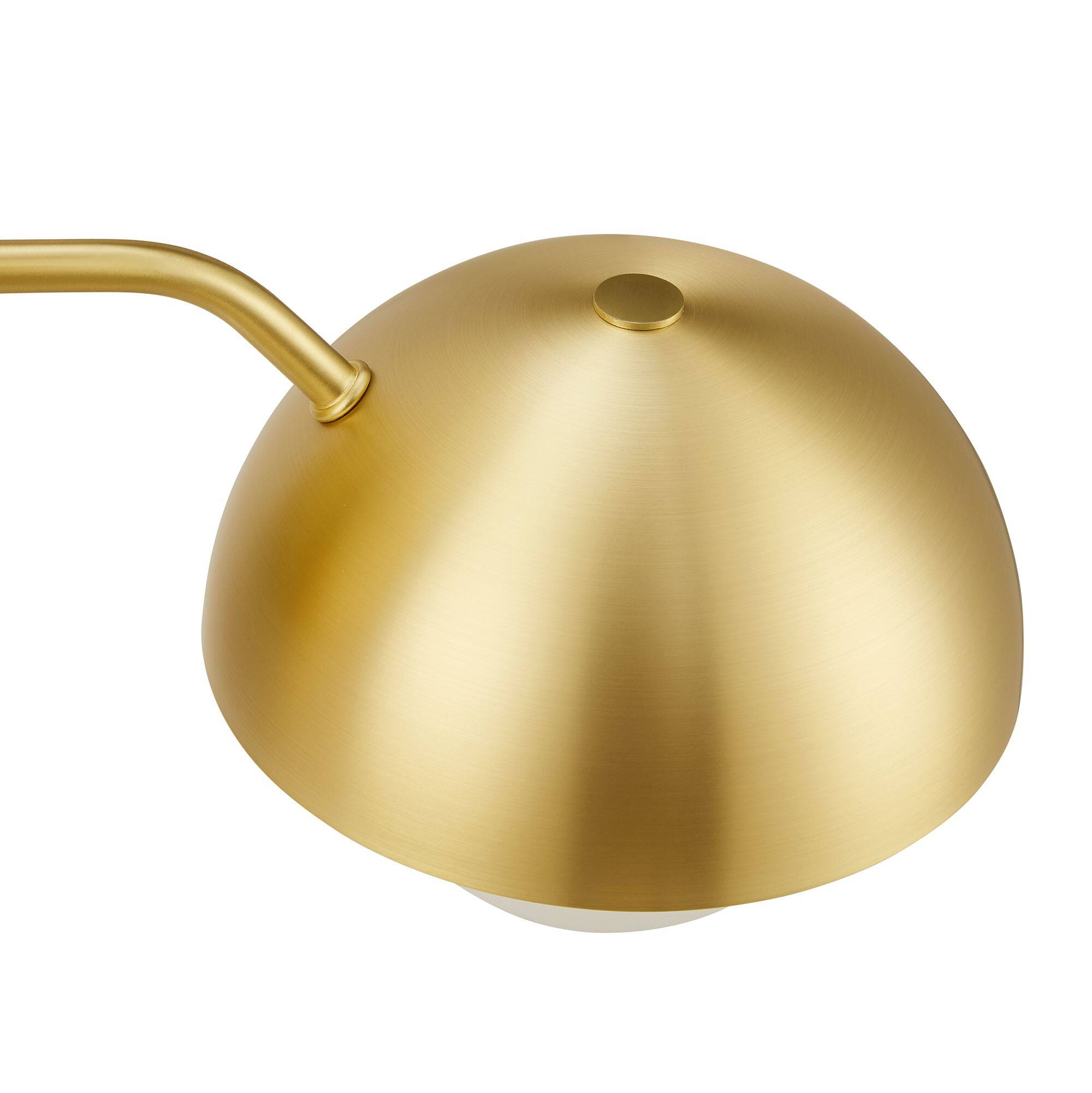 Alt View 5. Modway - Eclipse Globe Wall Sconce by Modway - Brass.