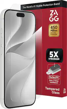ZAGG - Glass Elite Screen Protector for Apple iPhone 18 Pro / iPhone 17 Pro - Clear