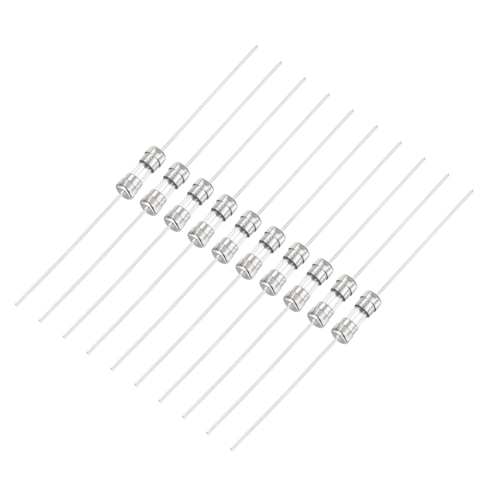 Unique Bargains - 3.15A 250V Glass Fuse 3.6 x10mm Fast Blow Fuse with Lead for Home Appliances 10pcs price history on PriceWatchPro