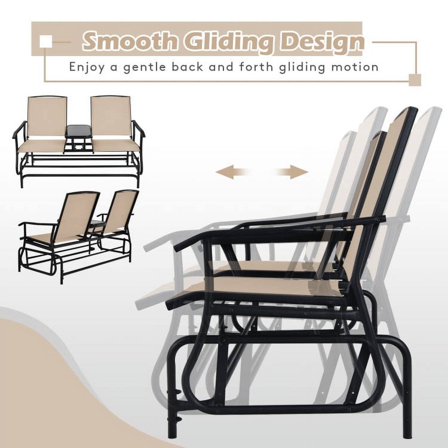 Smooth Gliding Design  
Enjoy a gentle back and forth gliding motion