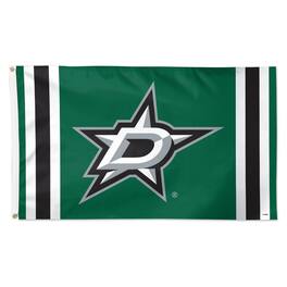 WinCraft - Dallas Stars 3' x 5' Logo Stripe Deluxe Single-Sided Flag - Multicolor