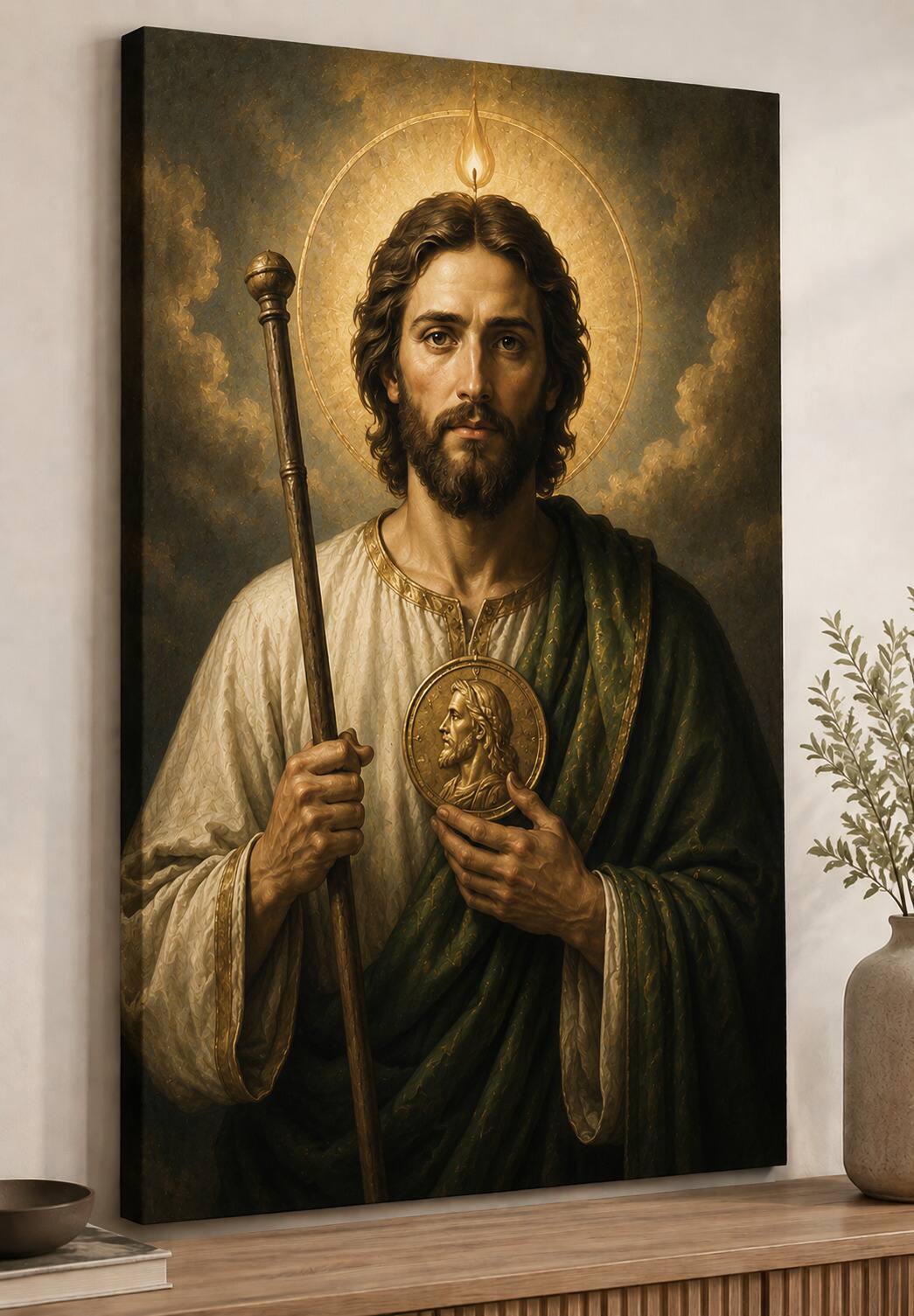 FC Design Large Saint Jude Apostle Devotion Wall Art Canvas Print 24x36 ...