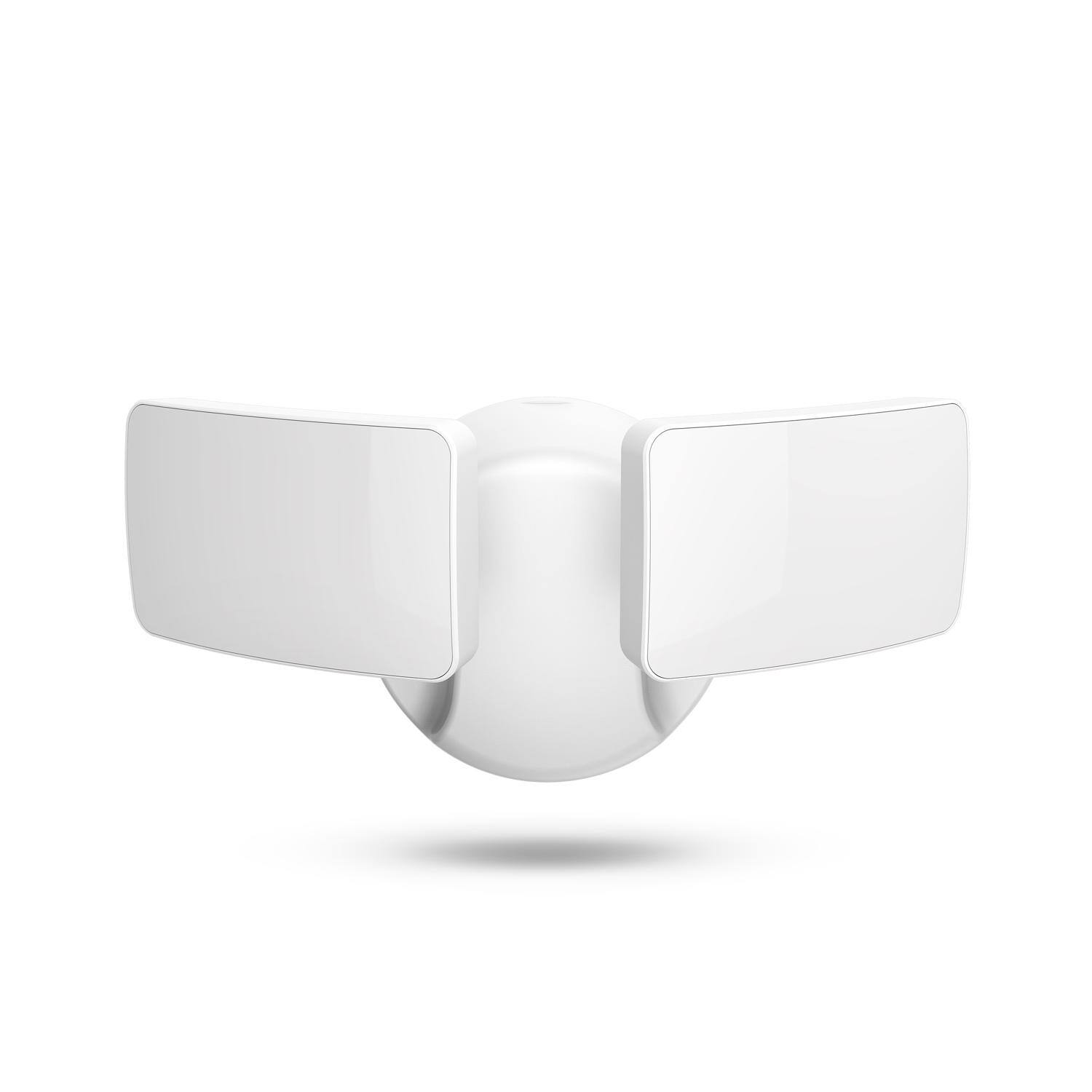 Left. FEIT ELECTRIC - Feit LED Switch Hardwired LED White Security Floodlight.