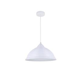 Living District - Circa 1 Light Pendant - White